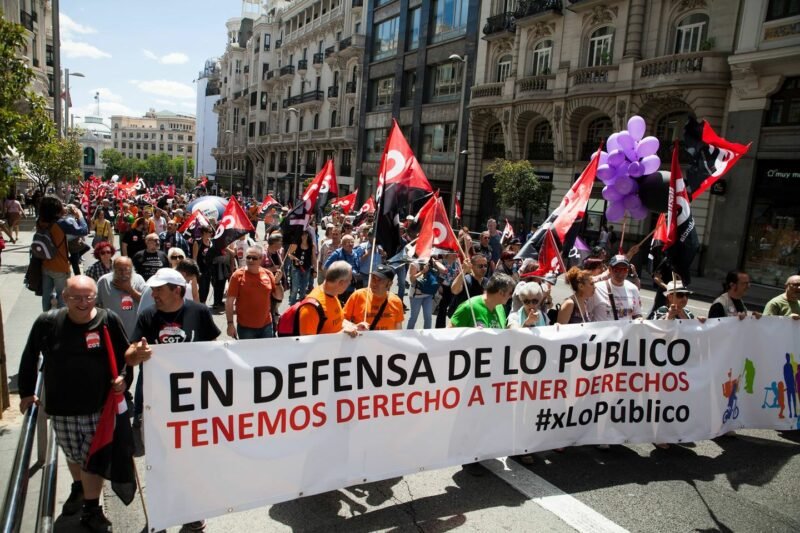 Manifestación CGT